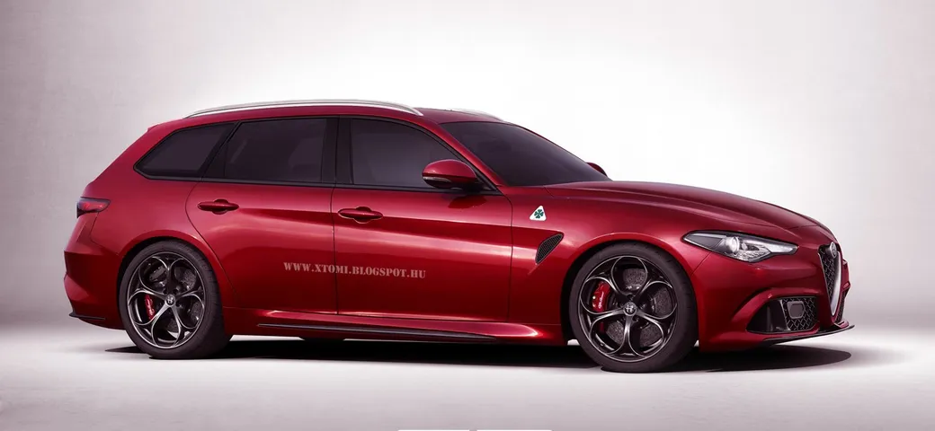 Nuova Alfa Romeo Giulia Sportwagon: il primo render