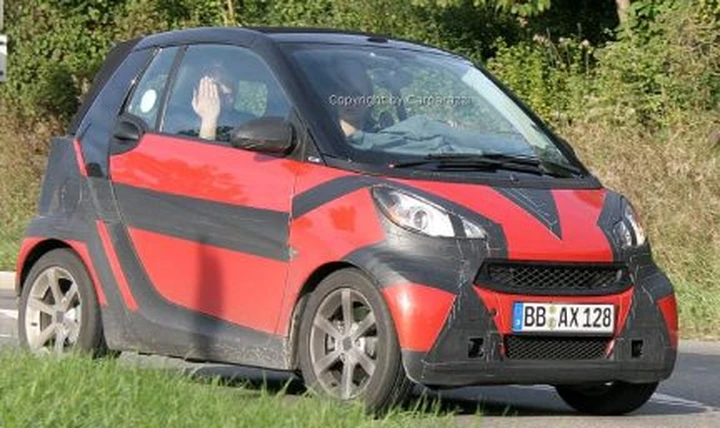 Nuova Smart ForTwo - foto spia