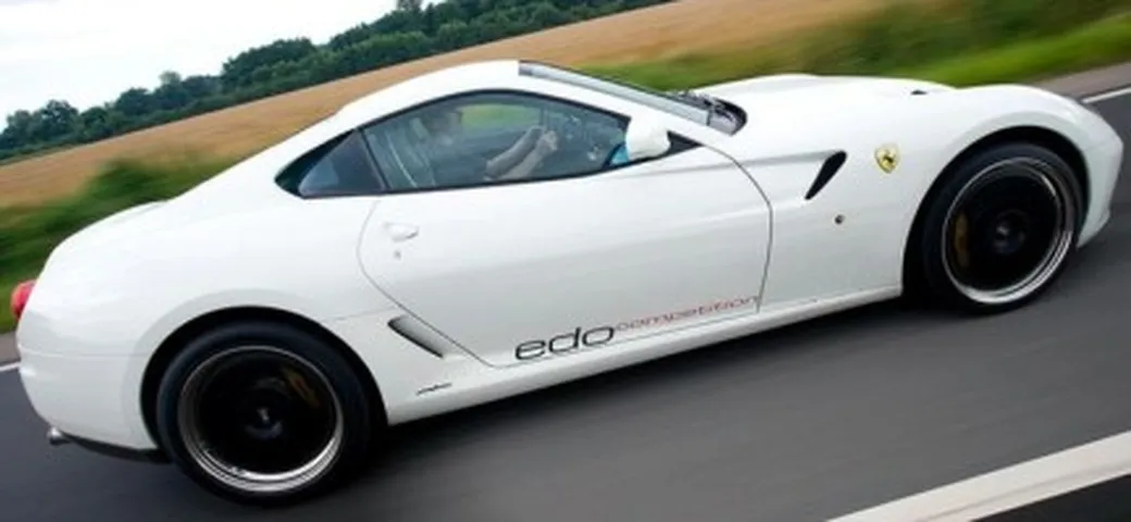 Una Ferrari 599 GTB bianca da Edo Competition ?