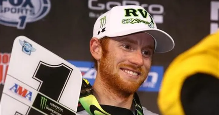 Ryan Villopoto nel Mondiale MX-GP con Kawasaki nel 2015