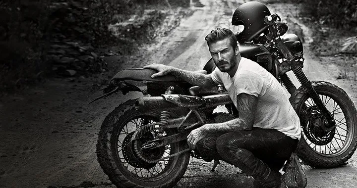 Replica Triumph Bonneville usata da David Beckham