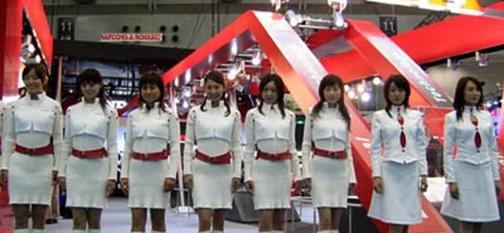 Le ragazze del salone di Tokyo
