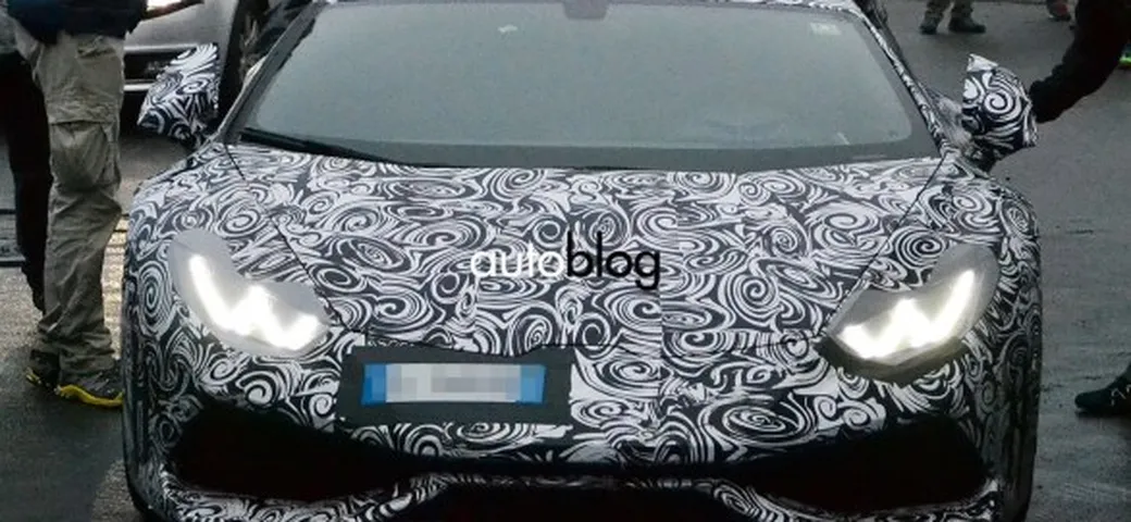 Lamborghini V10: nuove foto spia