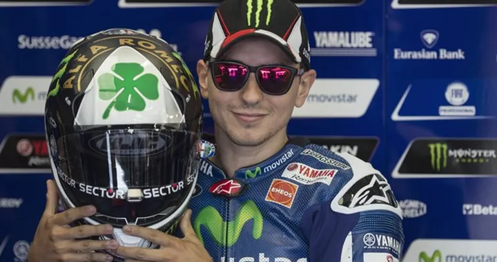 Jorge Lorenzo ha in testa il Quadrifoglio Verde