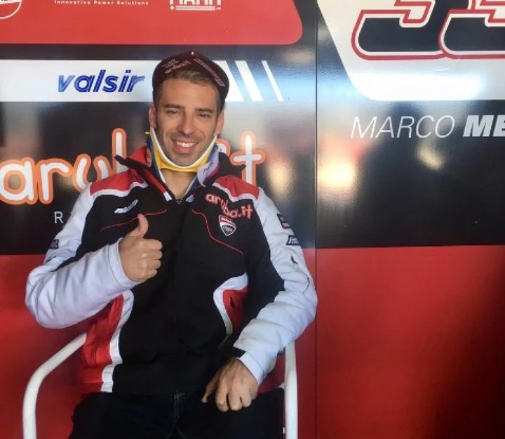 Superbike: che volo Melandri, test finiti in anticipo!