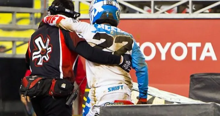 Supercross: Chad Reed infortunato, stagione finita