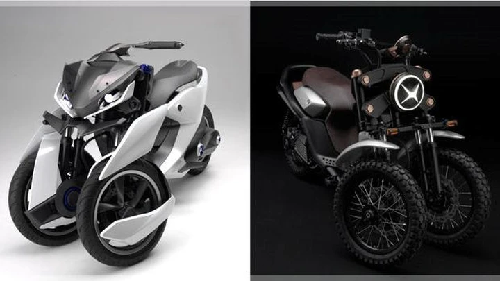 Yamaha 03GEN-f e 03GEN-x: il futuro viaggia su tre ruote