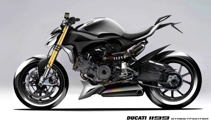 Ducati 1199 Panigale Streetfighter Concept by Shantanu Jog