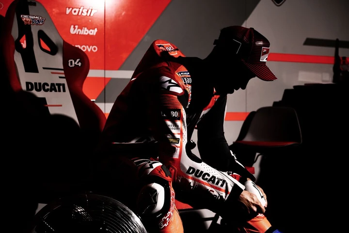 Dovizioso sulla caduta: 