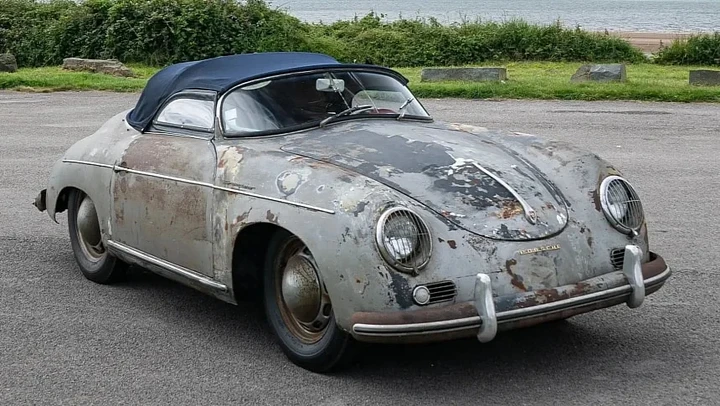 La Porsche 356 del 1955 più costosa del mondo ha trascorso 60 anni in un fienile