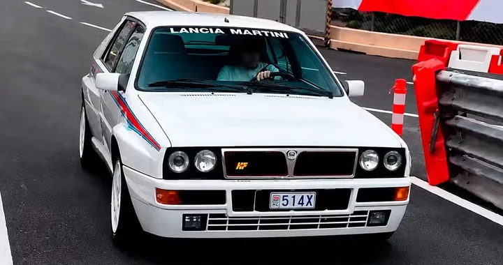 Fernando Alonso e il richiamo della leggenda: al volante della Lancia Delta Martini 6