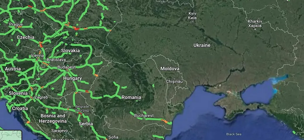 Google Maps in Ucraina disabilita la funzione traffico in tempo reale