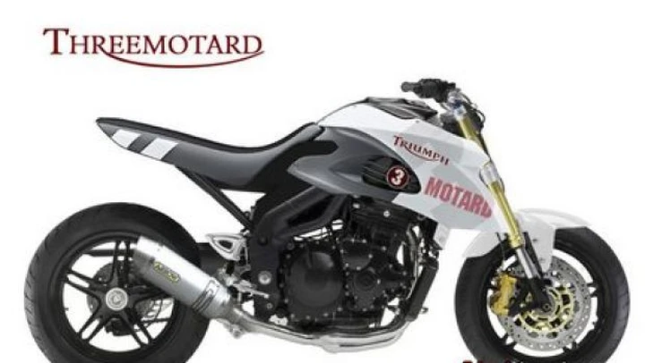 Triumph Maxi Motard: Ecco come potrebbe essere