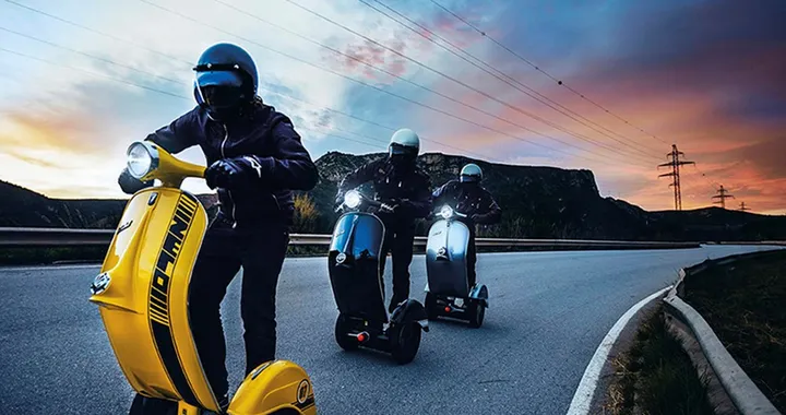 Bel &amp; Bel Zero-Scooter: NineBot ispirato dalla Vespa