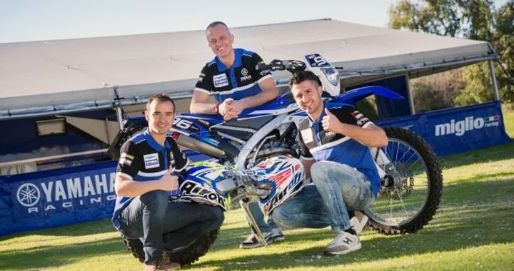 Mondiale Enduro 2015: Yamaha Miglio Racing si prepara al debutto con Guerrero e Martini