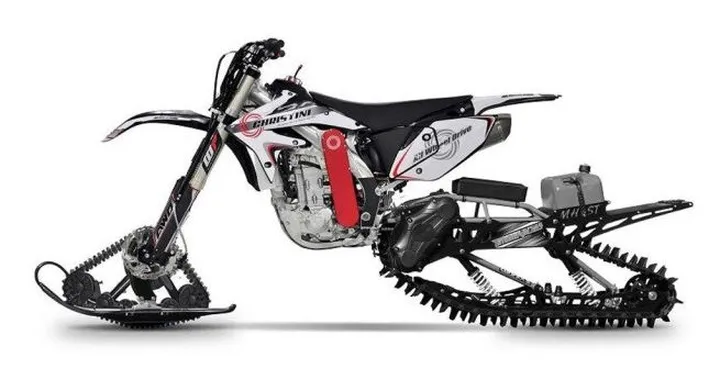 Christini II-Track AWD: una vera moto da neve!