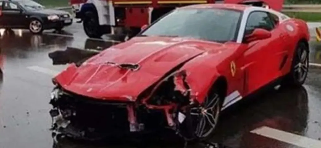 Incidente Ferrari: distrutta una rara 599 GTB 60F1 Alonso Edition