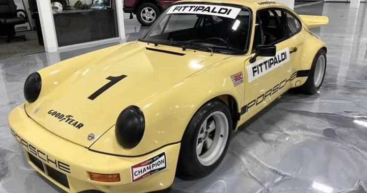 Porsche 911 RSR: in vendita l'esemplare ex Fittipaldi ed Escobar