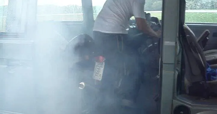 DCI burnout... h2o 2008 rd350