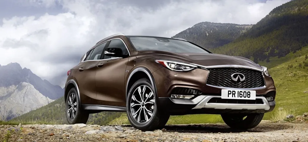 Infiniti QX30: i prezzi per l'Italia