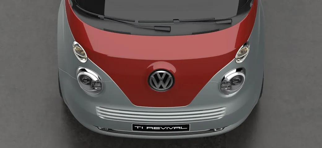 Volkswagen T1 Revival Concept by David Obendorfer