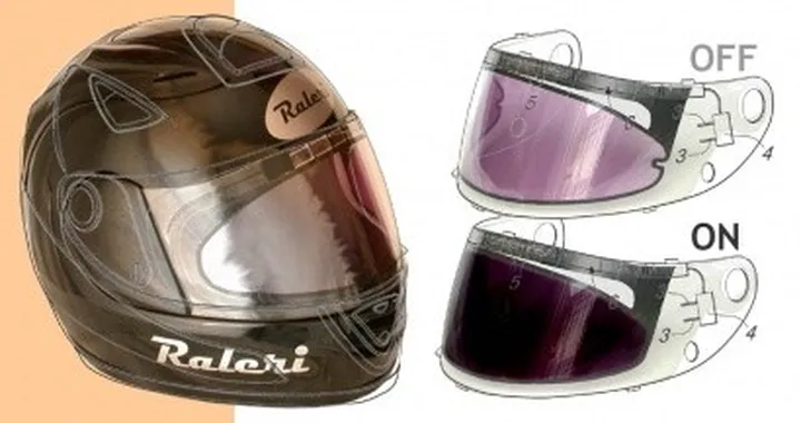 Anteprima: LCDrive, la visiera oscurante di Raleri