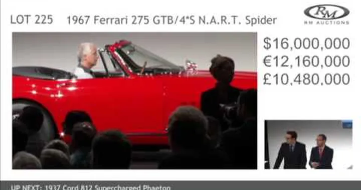 Ferrari 275 GTB/4 NART Spider del 1967