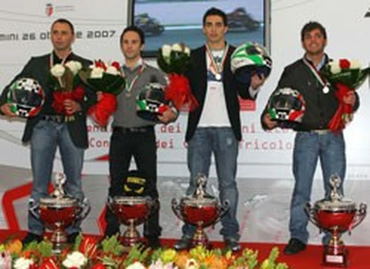 CIV: premiati a Rimini i campioni 2007