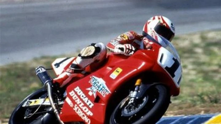 Con Ducati a scuola di guida da Doug Polen, campione Superbike 1991, 1992