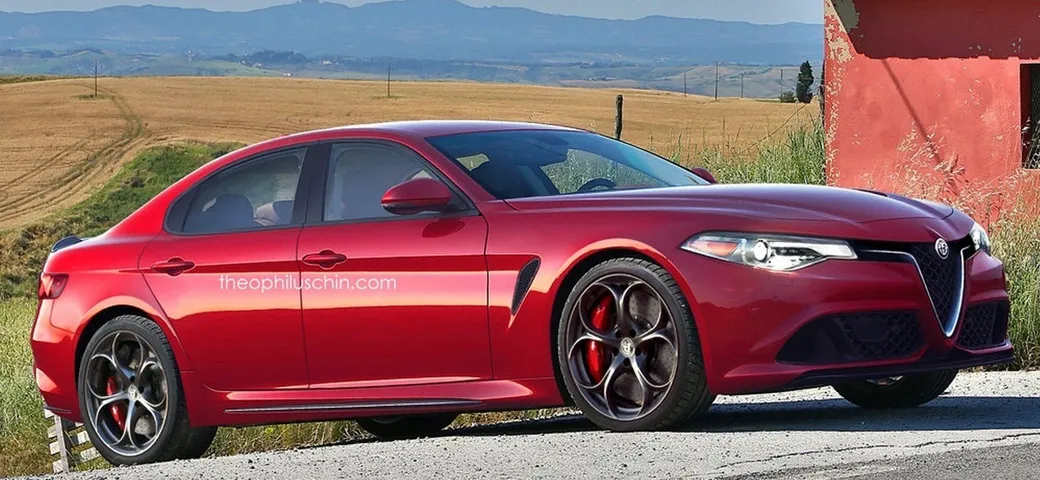 Alfa Romeo Giorgio: il render della nuova ammiraglia del Biscione