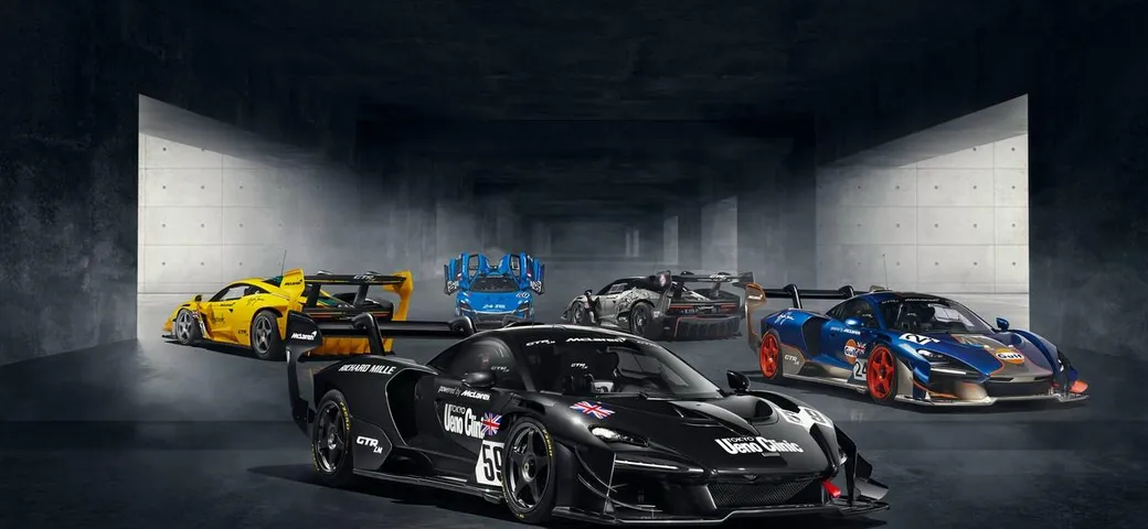 McLaren Senna GTR LM: omaggio alle F1 GTR regine di Le Mans