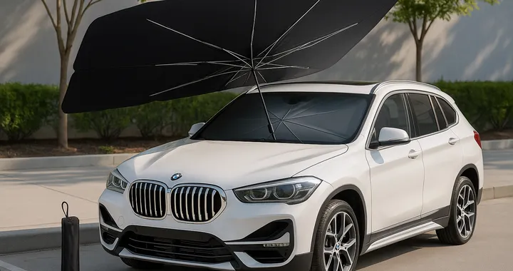 Parasole auto a prezzo shock: solo 12,62€ e salvi la tua macchina!