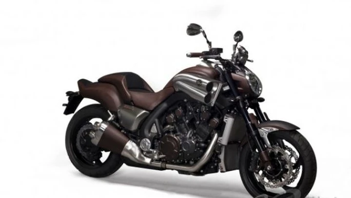 Yamaha VMAX Hermès ricoperta in pelle