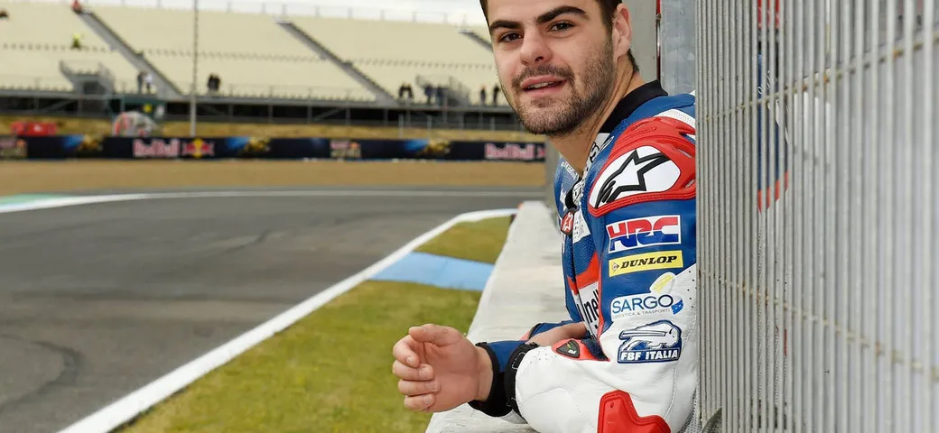 Romano Fenati in Moto2 nel 2018