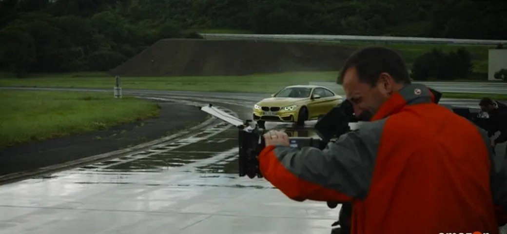 BMW M4 drift su The Grand Tour