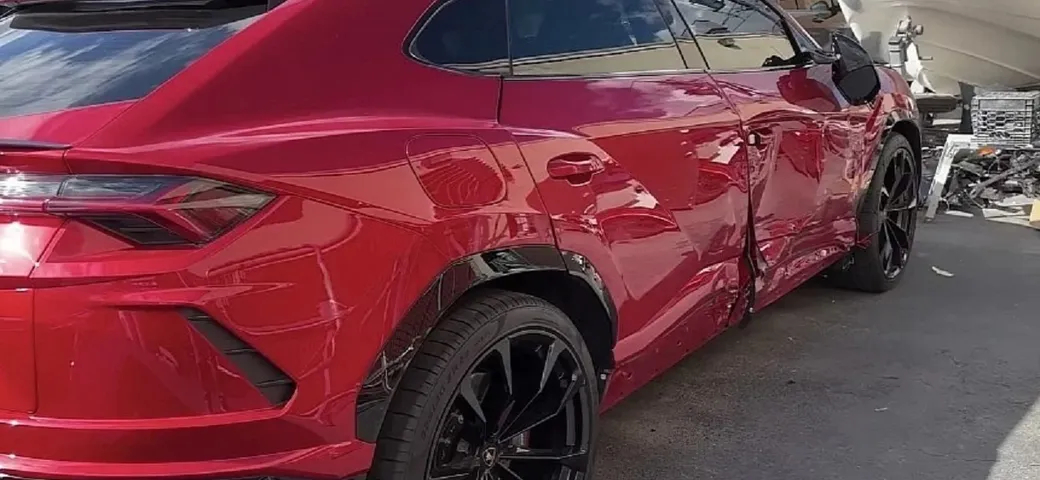Lamborghini Urus: cifre esorbitanti per la sua riparazione dopo un incidente [VIDEO]