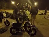 Valentino Rossi si diverte sulle mini-motard con i ragazzi della VR46 Riders Academy
