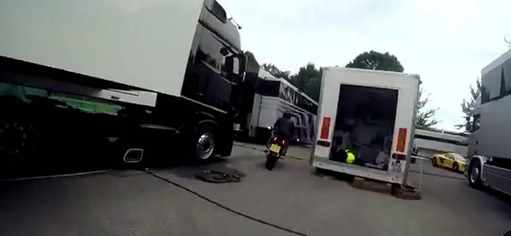 Lewis Hamilton spotted in Monza on his favourite beast
