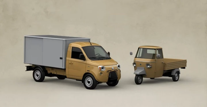 Il Piaggio Porter si trasforma in una Apecar grazie a un kit