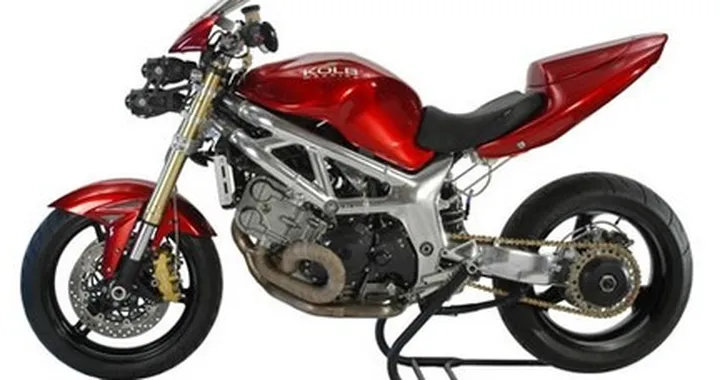 Una Suzuki SV 650 da vetrina!