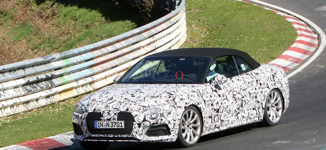 Foto spia Audi S5 Cabrio