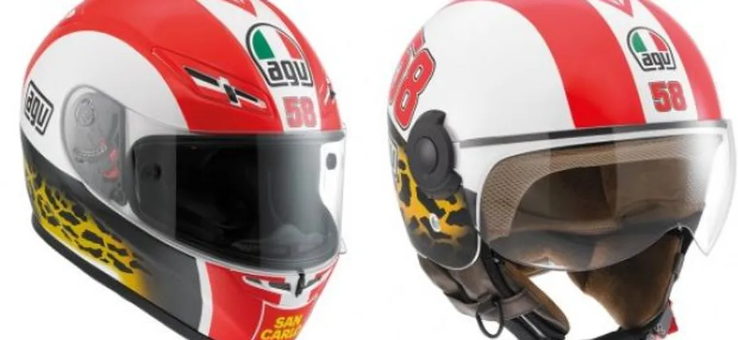 Caschi AGV Special Simoncelli Tribute