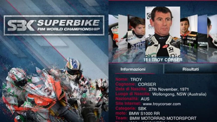 Supersbike: SBK2011, App per iPhone