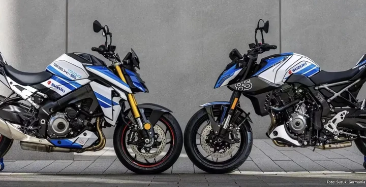 Suzuki GSX-8S e GSX-S1000 retrò: solo 50 esemplari... in Germania