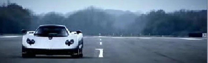 Pagani Zonda F - la più veloce per Top Gear
