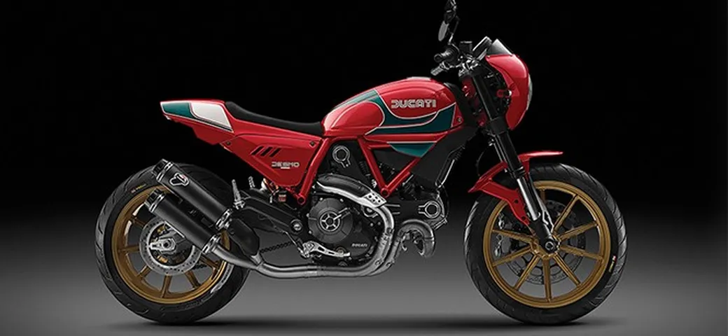 Ducati Scrambler Mike Hailwood replica