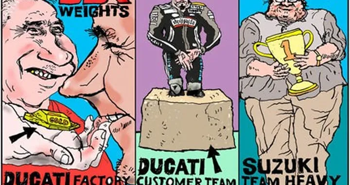 Vignetta satirica: quanto conta il peso in SBK?