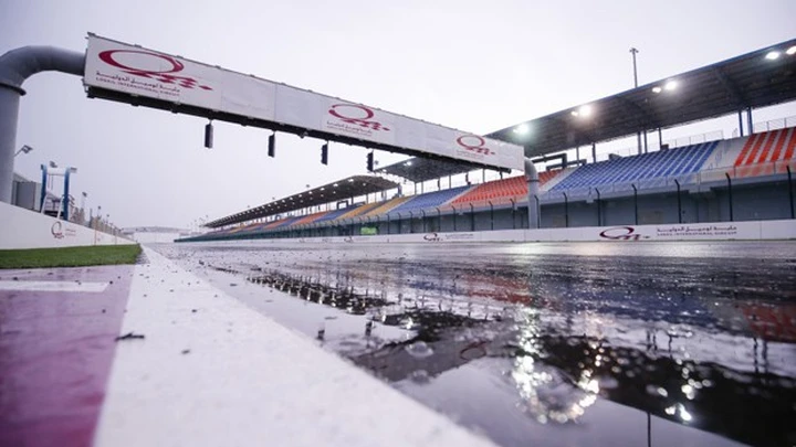 Test MotoGP Qatar: la pioggia rovina il 3° giorno di prove a Losail