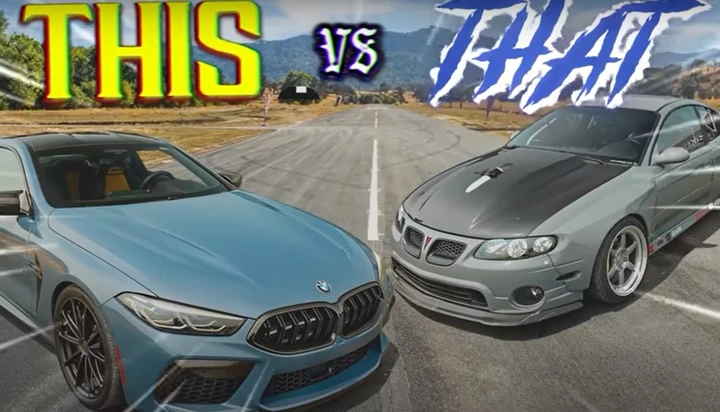 Drag race: una Pontiac GTO da 830 CV contro una BMW M8 da 900 CV [Video]