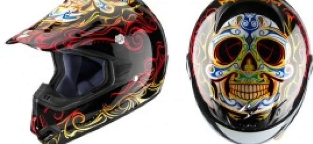 Casco Offroad Scorpion-Exo VX-17 Air Calavera